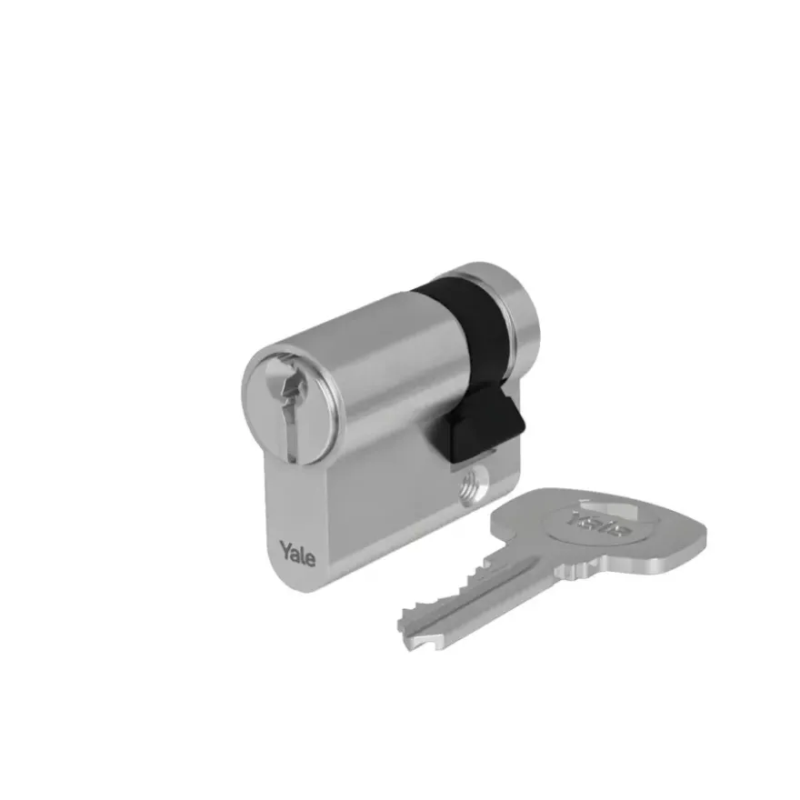 Nemef cilinder enkel voor berging- en garagedeuren van 38-42 mm