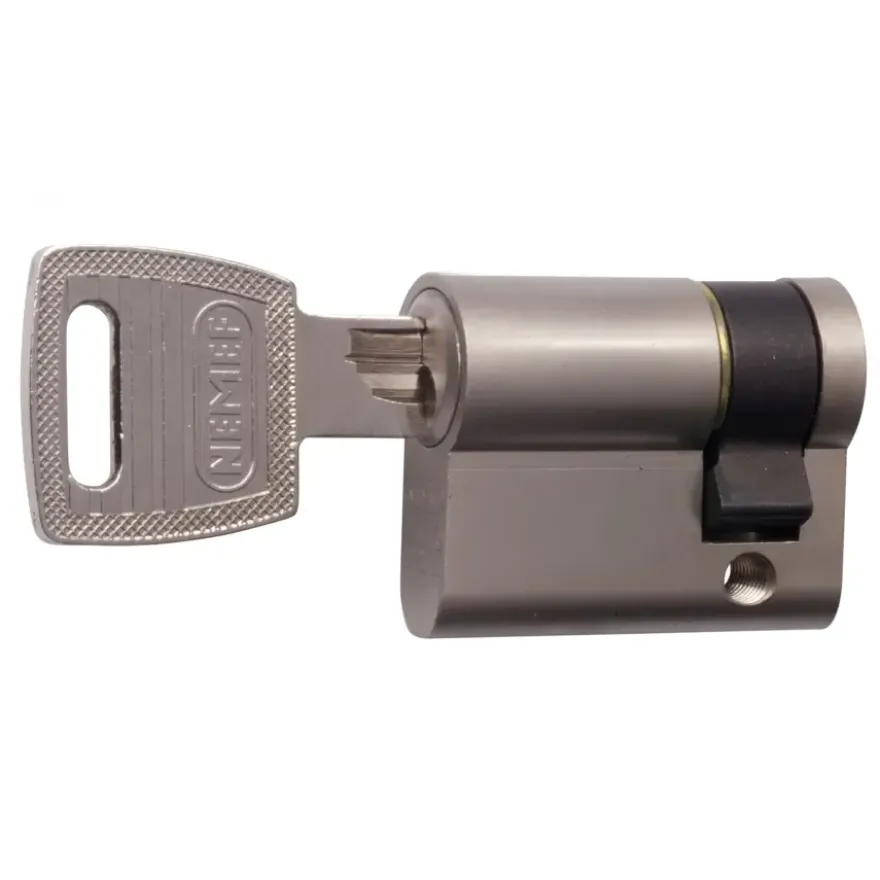 NEMEF halve veiligheidscilinder 30/10 mm SKG 2-sterren