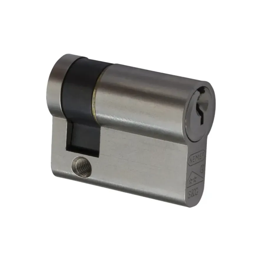 NEMEF halve veiligheidscilinder 30/10 mm SKG 2-sterren