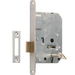 NEMEF 1200 serie kastdeurslot met gelakte voorplaat Doorn 50mm PC 55mm