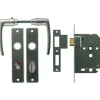 NEMEF 1200 serie slotset badkamerslot/wc-slot inclusief beslag Doorn 50mm PC 63mm