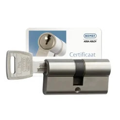 NEMEF veiligheidscilinder NF3+ 30/30 mm SKG 3-sterren gelijksluitend (4 stuks)