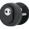 Nemef veiligheidsrozet 3441-II zwart rond 60mm SKG***