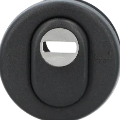 Nemef veiligheidsrozet 3441-II zwart rond 60mm SKG***