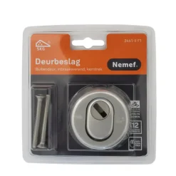 NEMEF veiligheidsrozet rond met kerntrekbeveiliging 60 mm
