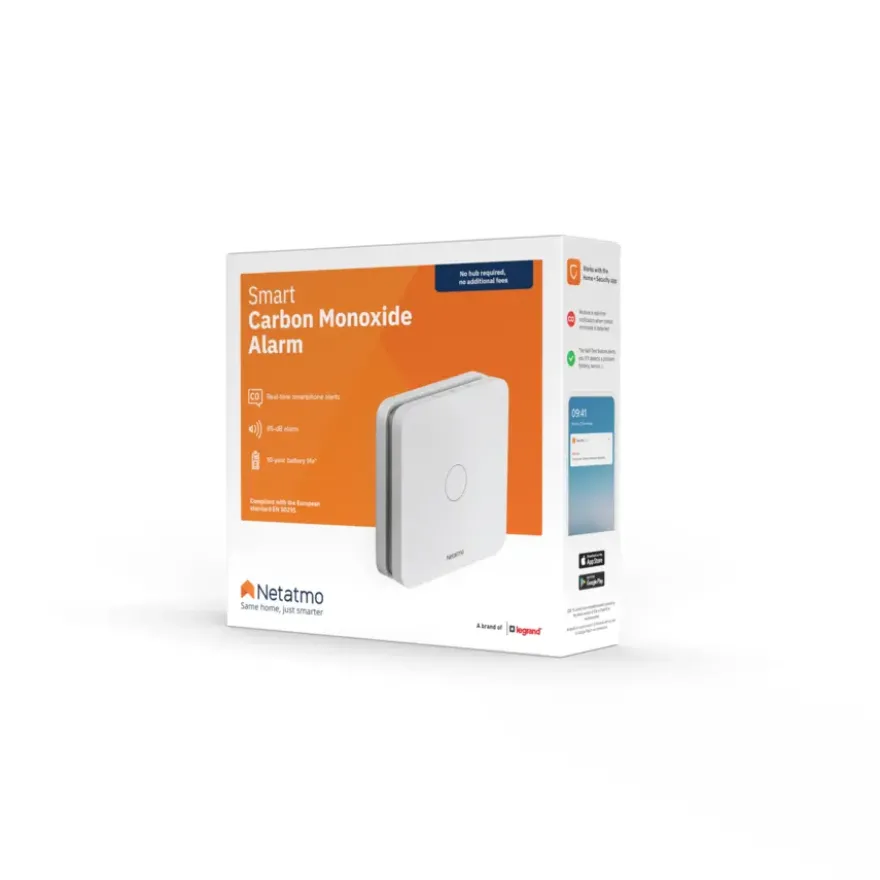Netatmo Slimme Koolmonoxidemelder