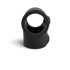 Novidade steigerbuis koppelstuk t-stuk zwart ø 27 mm