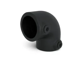 Novidade steigerbuis koppelstuk kniestuk zwart ø 21 mm