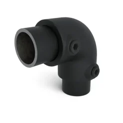 Novidade steigerbuis koppelstuk kniestuk zwart ø 21 mm