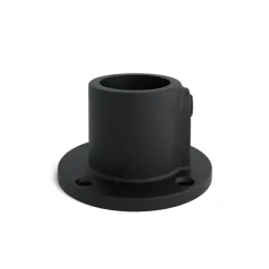 Novidade steigerbuis koppelstuk voetplaat zwart ø 21 mm