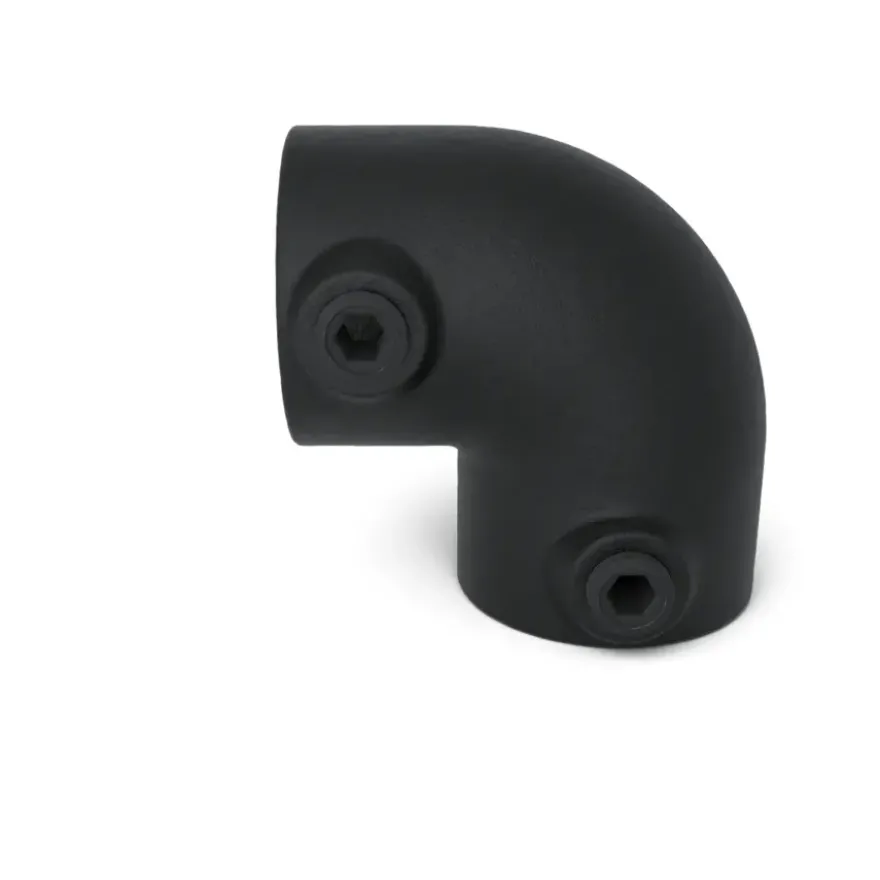 Novidade steigerbuis koppelstuk kniestuk zwart ø 27 mm