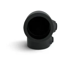 Novidade steigerbuis koppelstuk kniestuk zwart ø 27 mm