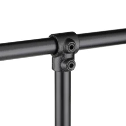 Novidade steigerbuis koppelstuk t-stuk zwart ΓΈ 42 mm