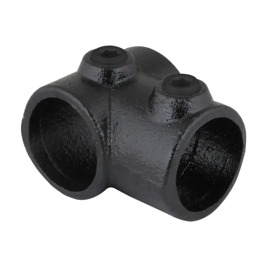 Novidade steigerbuis koppelstuk t-stuk zwart ø 42 mm