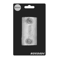 Novidade steigerbuis koppelstuk koppelmof verzinkt ø 42 mm