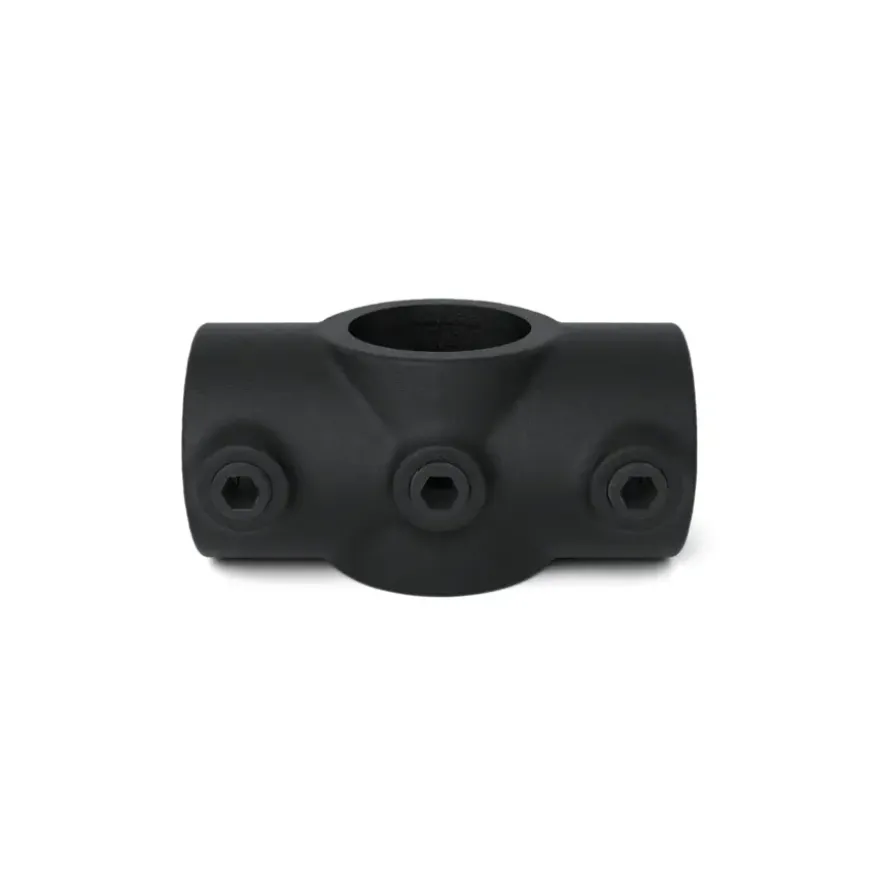 Novidade steigerbuis koppelstuk kruisstuk zwart ø 21 mm
