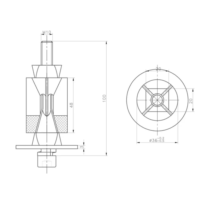 Novidade steigerbuis koppelstuk expander verzinkt ø 42 mm