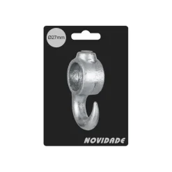 Novidade steigerbuis koppelstuk met haak verzinkt ø 27 mm