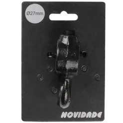 Novidade steigerbuis koppelstuk met haak zwart ø 27 mm