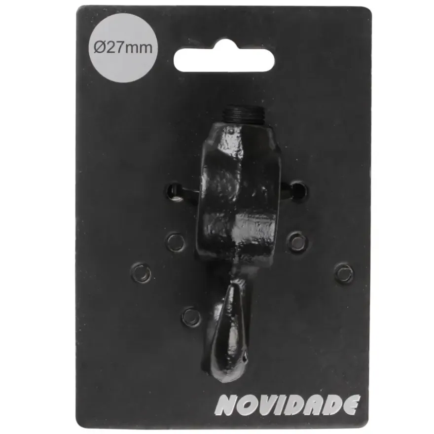 Novidade steigerbuis koppelstuk met haak zwart ø 27 mm