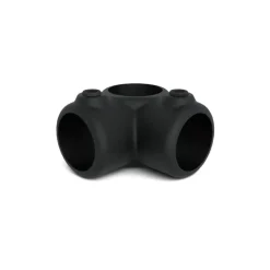 Novidade steigerbuis koppelstuk hoekstuk zwart ø 27 mm