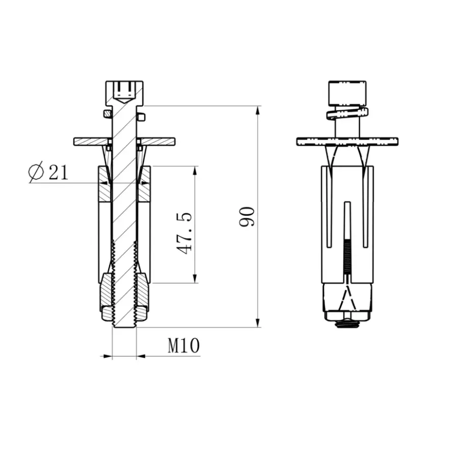 Novidade steigerbuis koppelstuk expander verzinkt ø 27 mm