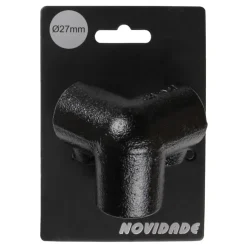 Novidade steigerbuis koppelstuk hoekstuk zwart ø 27 mm