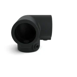 Novidade steigerbuis koppelstuk hoekstuk zwart ø 21 mm