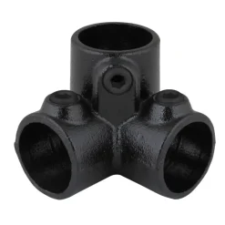 Novidade steigerbuis koppelstuk hoekstuk zwart ø 42 mm