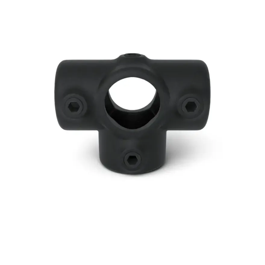Novidade steigerbuis koppelstuk t-stuk zwart ø 21 mm
