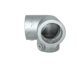 Novidade steigerbuis koppelstuk hoekstuk grijs ø 21 mm