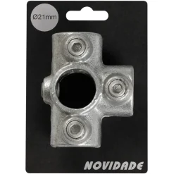 Novidade steigerbuis koppelstuk t-stuk verzinkt ø 21 mm
