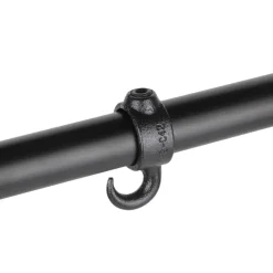Novidade steigerbuis koppelstuk met haak zwart ø 42 mm