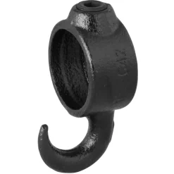 Novidade steigerbuis koppelstuk met haak zwart ø 42 mm