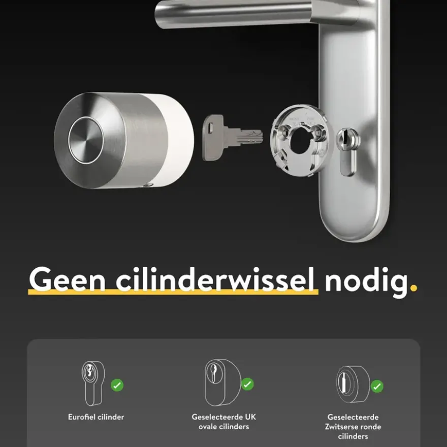 Nuki Smart Lock Pro - slim deurslot