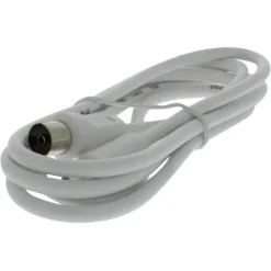 OK Coax Snoer 1,5 Meter Wit