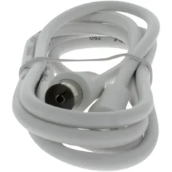 OK Coax Snoer 1,5 Meter Wit