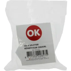 OK coax splitter TV wit