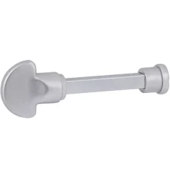 OK deurkruk set ovaal schild vrij-bezet sluiting 63/8 mm aluminium