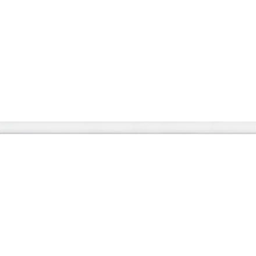 OK Douchegordijnstang Wit 125-220 cm
