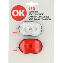 OK fietsverlichtingset LED classic
