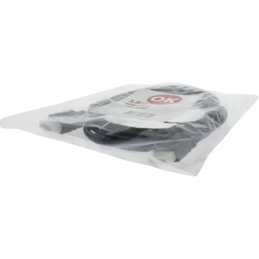 OK HDMI kabel 1.8 meter zwart