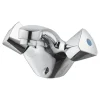 OK 2-knops wastafelkraan Chroom