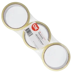 OK set met 3 verpakkingstapes 30 m x 48 mm