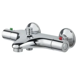 OK Thermostatische Badkraan Chroom 15 cm
