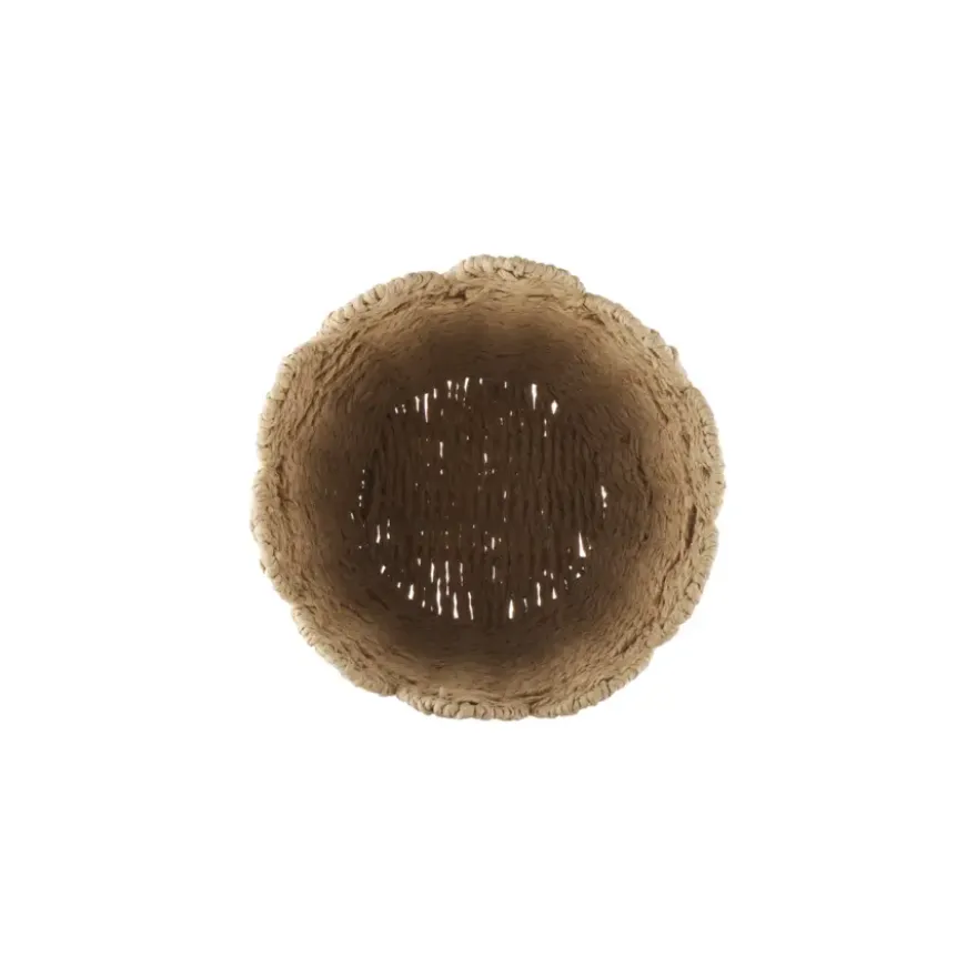 Opbergmand bruin 25x25x25cm