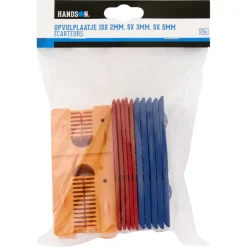 Opvulplaatjes assortiment 25 stuks