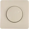 Peha Standard centraalplaat dimmer creme