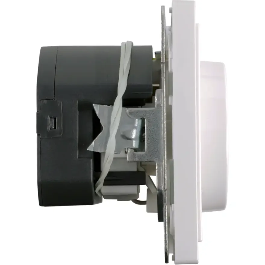 Peha Standard enkel geaard stopcontact met USB-A poort wit