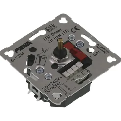 Peha Standard Inbouwdimmer Led/ Gloei/ Halogeen 6-60 Watt
